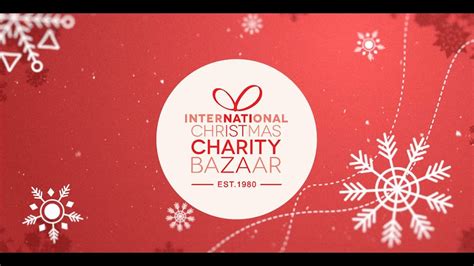 International Christmas Charity Bazaar Marianne Johnpillai Youtube