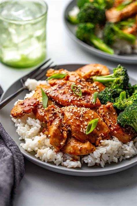 Honey Soy Chicken And Rice My Baking Addiction