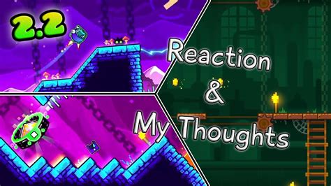 Geometry Dash Sneak Peek Reaction My Thoughts Youtube