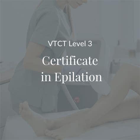 Vtct Level 3 Nvq Diploma In Beauty Therapy General Sensual Spa Beauty