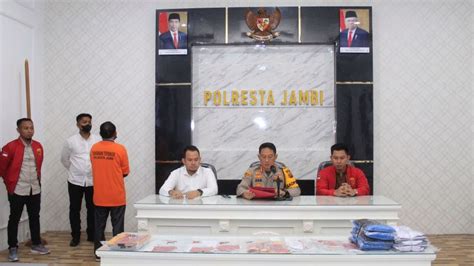 Polresta Jambi Tetapkan Mantan Kepsek Sman Kota Jambi Sebagai