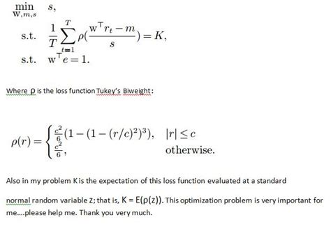 solve   optimization problem  matlab