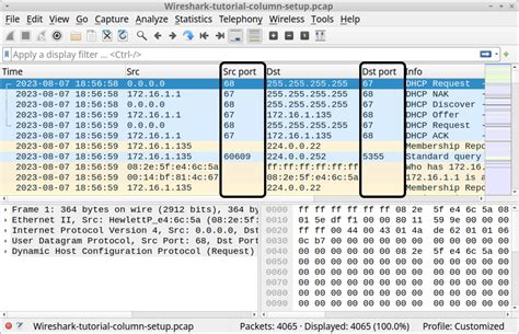 Wireshark Tutorial Changing Your Column Display