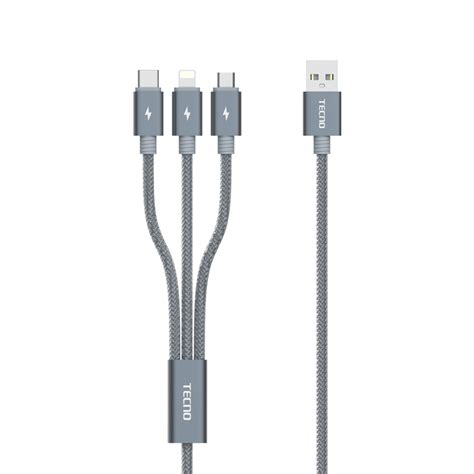 3 In 1 Multi Fast Charging Cable Tecno Mobile