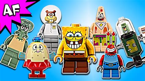 Minifig Lego Spongebob Large Grin Head Mr Krabs Head Red