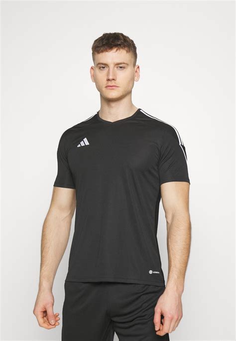 Adidas Performance Tiro 23 League Sports T Shirt Blackwhiteblack