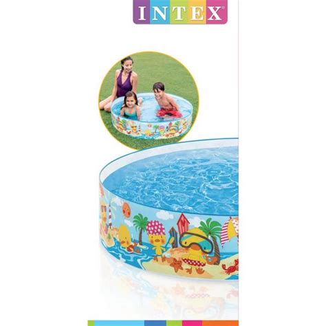 Alberca Rígida para Niños con Diseño de Playa Intex México