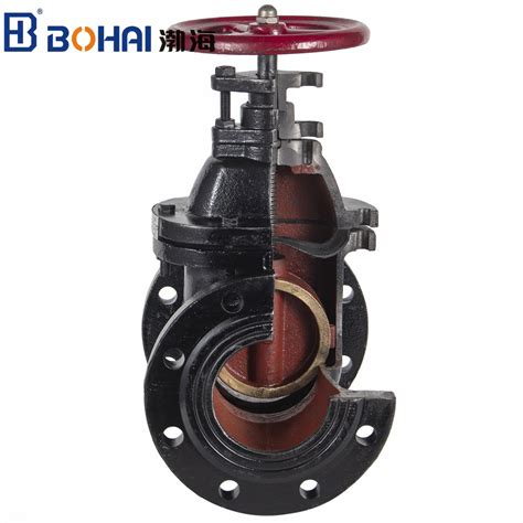 Non Rising Stem Cast Iron Flange Gate Valve China Non Rising Gate