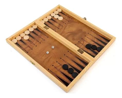 Juego De Mesa Ajedrez Damas Backgammon Cm