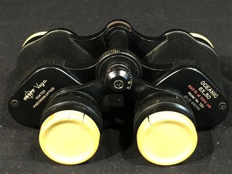 Mid Century Binoculars Vintage Vega Swift Oceanic Optics Etsy