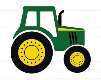 John Deere 620 Tractor SVG File Detailed Vector For Laser And Cricut