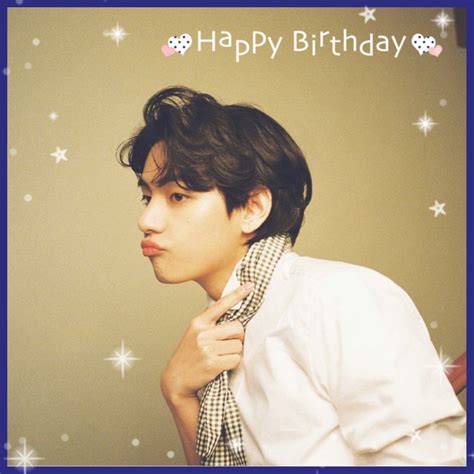 Bts Community Posts Happy Birthday🎂💜taehyung💜 テテちゃん~💓 誕生日おめでとう🎉 テテの