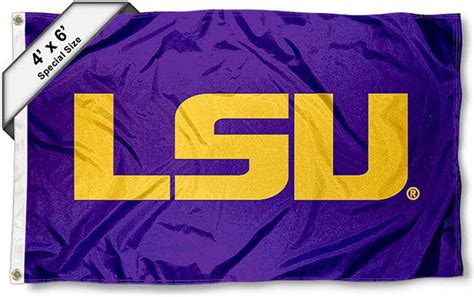 College Flags And Banners Co Lsu Tigers 4x6 Flag Sports