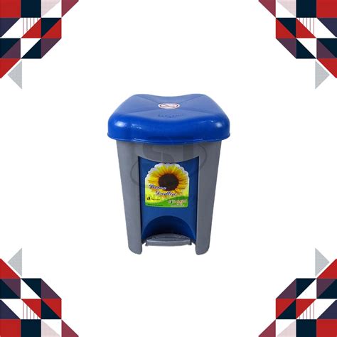 Jual Tempat Sampah Injak Tsampah Injak 6lt Silv Sl Shopee Indonesia