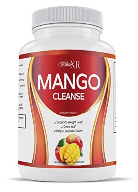 Natural Cleanse Xr Mango Cleanse Advanced Weight Loss Supplement