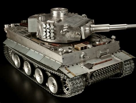 1/6 Large Scale German Tiger I RC Tank Airsoft 2.4GHz 100% Metal ...