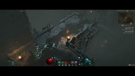 Diablo Iv Open Beta Necromancer Gameplay Part The Butcher Youtube