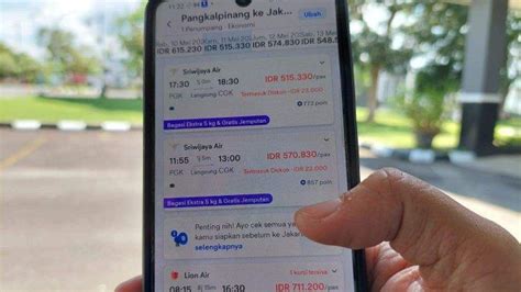 Idul Adha Dan Libur Sekolah Harga Tiket Pesawat Pangkalpinang Jakarta