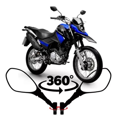 Retrovisor Gvs Bmw Gs F800 Xtz Crosser 150 2021 2022 2023 Frete grátis