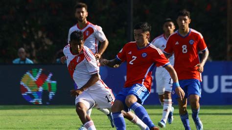 Debut Con Derrota La Selección Chilena Cayó Ante Perú En El