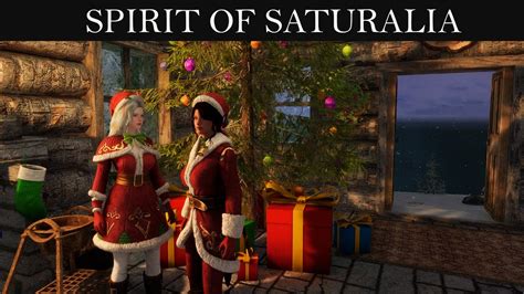 Skyrim Mods K Spirit Of Saturalia A Christmas Quest Complete