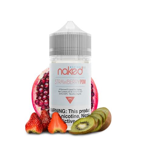 Strawberry Pom E Liquid 60ml Naked100 Vapor 92 Pakistan