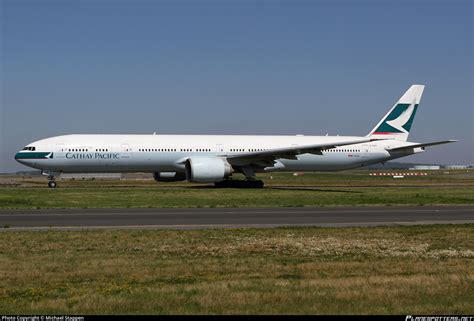 B Kpp Cathay Pacific Boeing Er Photo By Michael Stappen Id