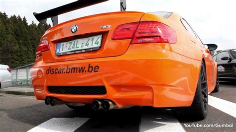 BMW M3 GTS Engine Warm Up With Loud Revving YouTube