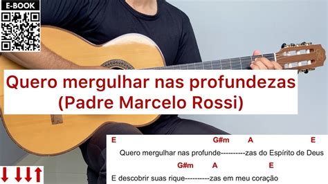 QUERO MERGULHAR NAS PROFUNDEZAS Espírito Santo como tocar no violão