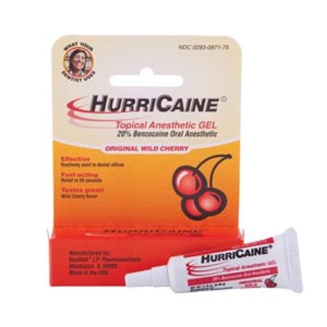 Beutlich Hurricaine® Topical Anesthetic Gel 16 Ounce 525g Tubes