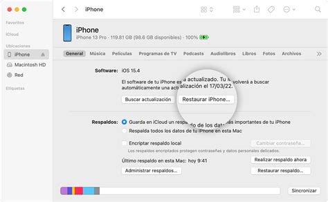 Restaurar Tu Iphone Ipad O Ipod A La Configuraci N De F Brica