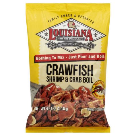 Louisiana Fish Fry Products Crawfish Shrimp Crab Boil Super 1 Foods