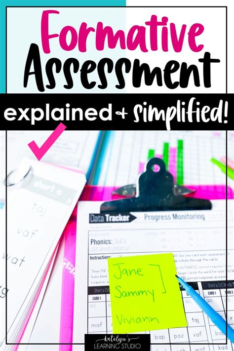 Formative Assessment Types Explained And Simplified How To Make Them Effective And Easy