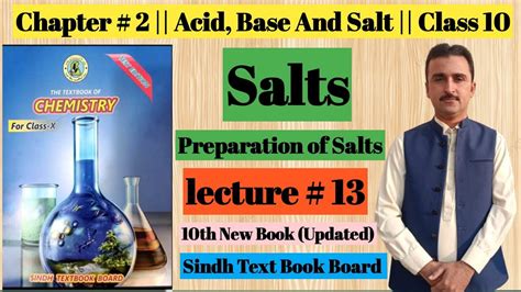 Salts And Preparation Of Salts Chap 2 Acid Base Salt Class 10