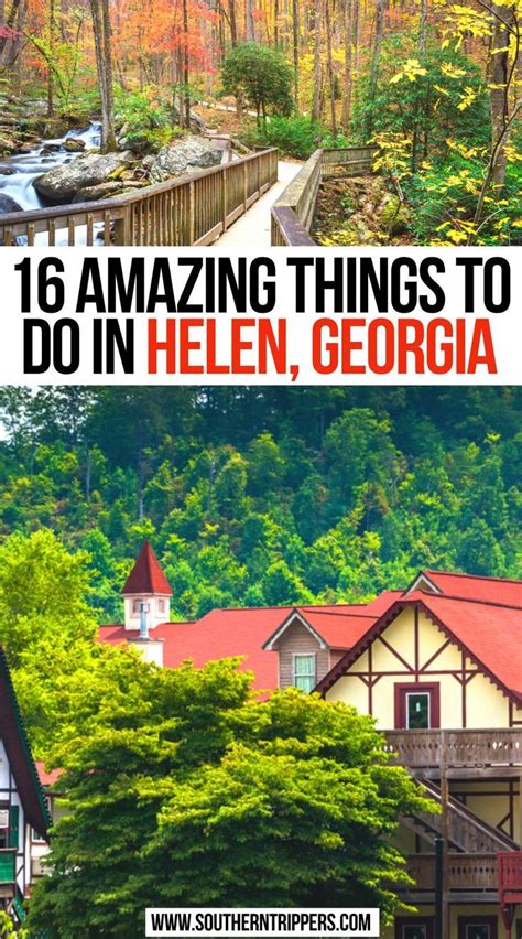 16 Amazing Things To Do In Helen Georgia Georgia Vacation Georgia