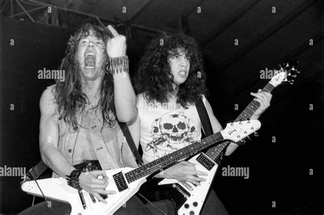 Metallica In Zwolle Netherlands On February 11th 1984 Photographer