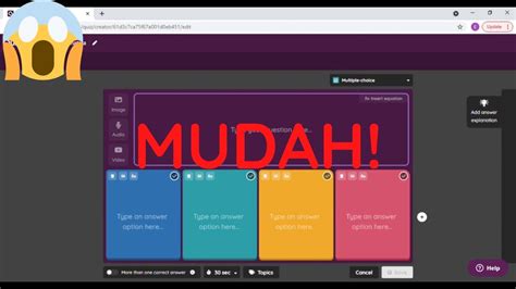 Cara Membuat Soal Di Quizizz Terbaru And Mudah Youtube