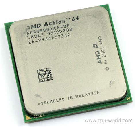 Amd Athlon 64 3500 Ada3500daa4bp Ada3500bpbox