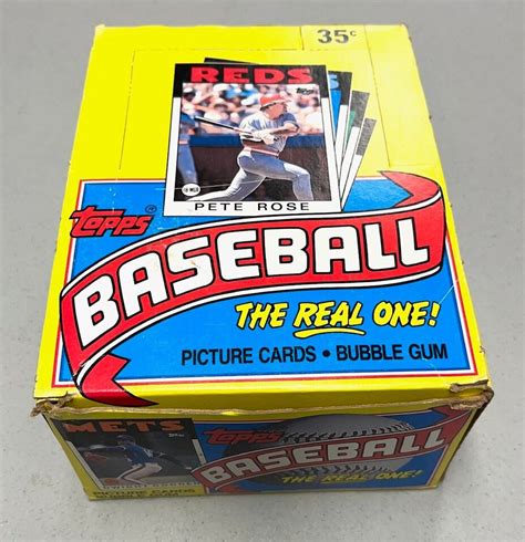 1986 Topps Baseball Wax Box 36 Factory Sealed Packs 15 Cards Ea Us