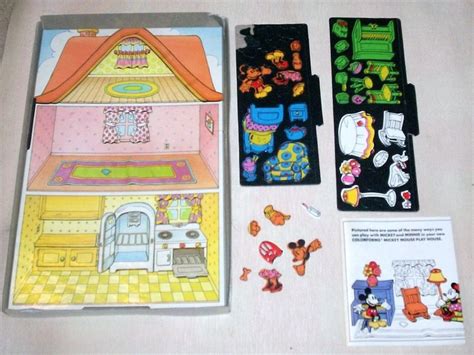 Mickey Mouse Colorforms I Loved These Things Childhood Memories