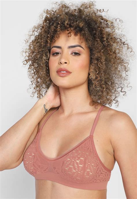 Top Lupo Loba Lush Nude Compre Agora Dafiti Brasil