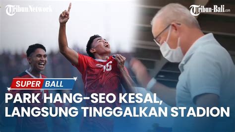 Vietnam Kalah Dari Indonesia Park Hang Seo Langsung Tinggalkan Stadion