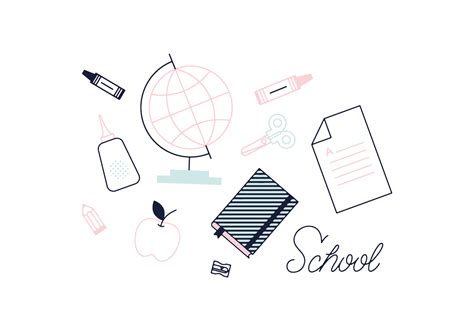 Free School Vector - Download Free Vector Art, Stock Graphics & Images