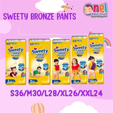 Jual SWEETY BRONZE DRY EXPERT PANTS S36 2 M34 M32 L30 L28 XL26 XXL24