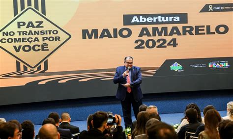 Lan Ada Campanha Maio Amarelo Alerta Sobre A Paz No Tr Nsito Hora