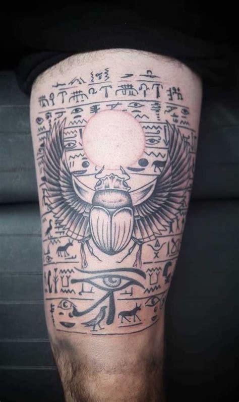 Egyptian Scarab Tattoos