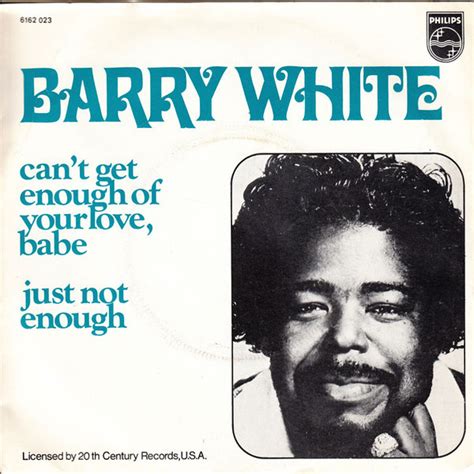 Barry White Can T Get Enough Of Your Love Babe Discogs