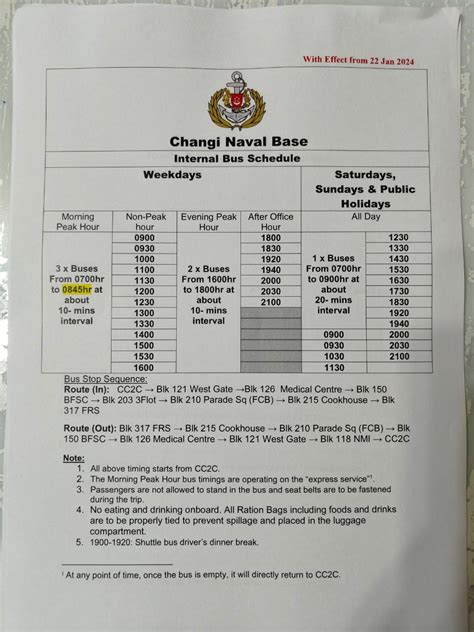 Revised Shuttle Bus Schedules Telegraph