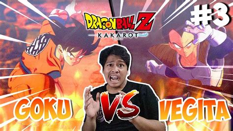 Goku Vs Vegita Dragon Ball Z Kakarot Gameplay 3 Youtube