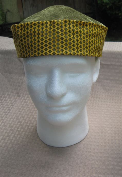 Ooak Handmade Unisex African Kufi Hippie Boho By Alemahboutique